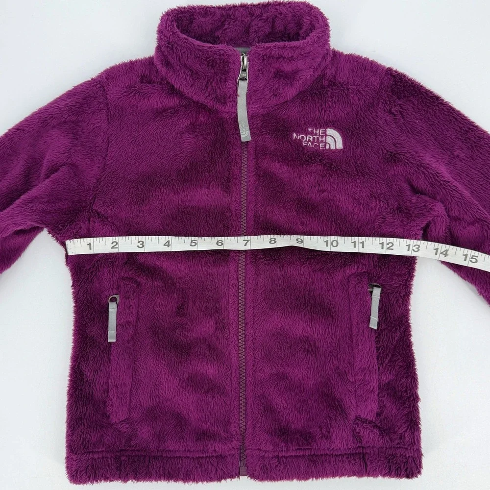 The North Face Girl's Osito Fleece Full Zip Jacket XXS 5 Purple